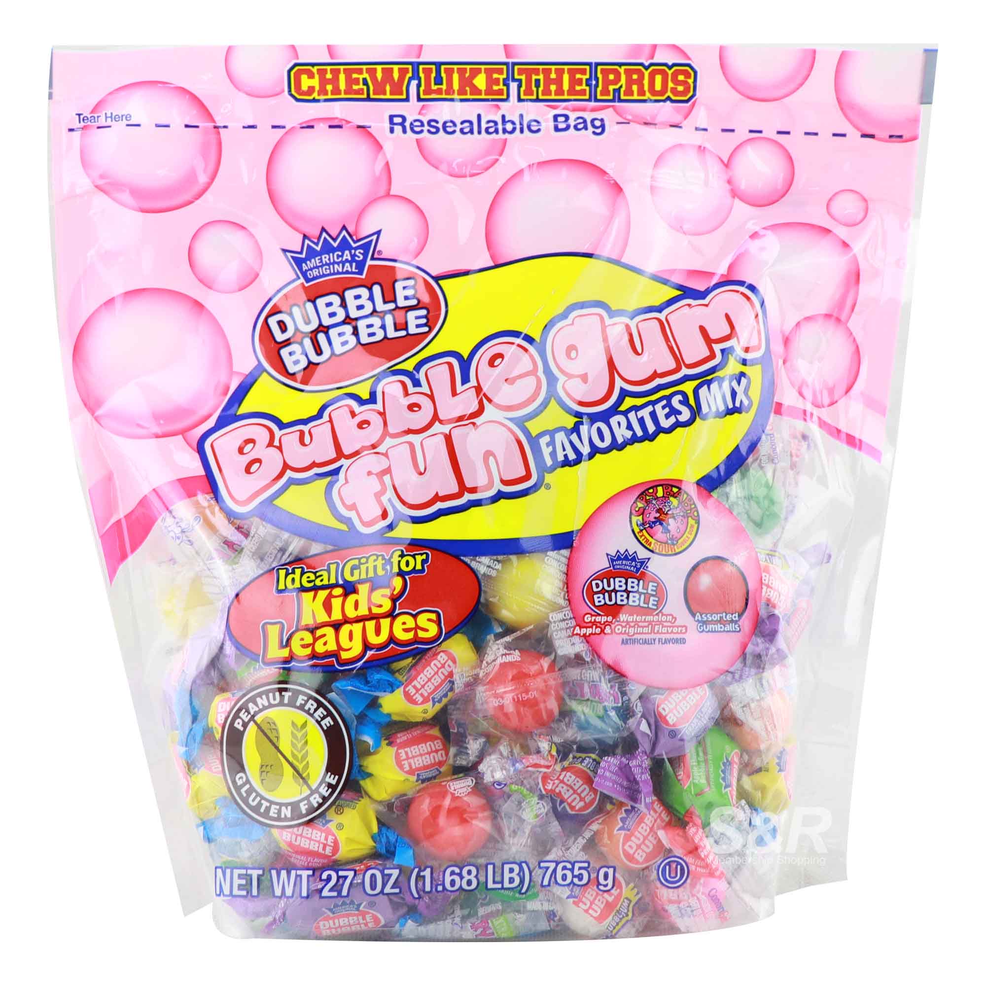 Dubble Bubble Bubble Gum Fun Favorites Mix 765g